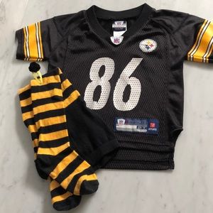 Hines Ward Unisex Toddler Steelers Jersey size 2T